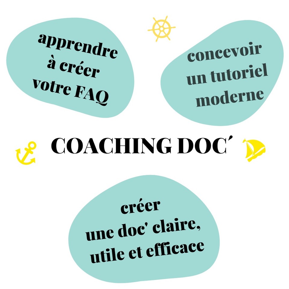Optez pour le Coaching Doc. Grâce à ces sessions, vous serez à même de:

🟢 créer votre FAQ : vous saurez comment choisir vos questions et rédiger des réponses pertinentes