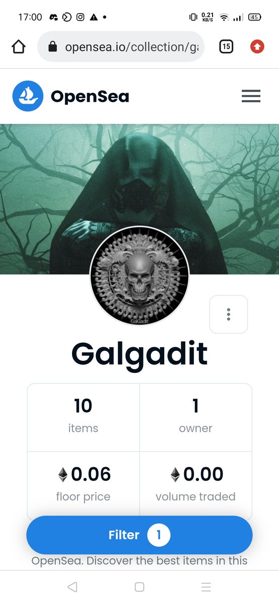 I just find out that i got copy minted, I don't have Opensea Account yet. This human trying to be me and sell my work from HEN and my post on my Instagram account. Please don't collect from this guy.

Kindly help me report this scammer
opensea.io/collection/gal…