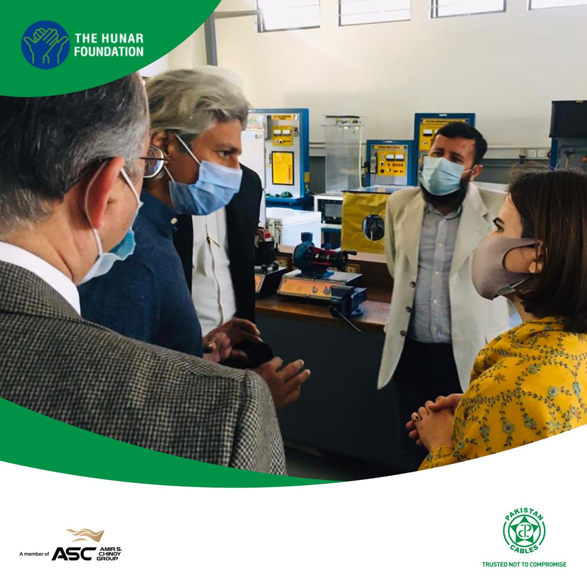 pakistan_cables's tweet photo. Pakistan Cables partners with The Hunar Foundation. The orientation session kicked off for the students enrolled in a six-month electrical technology certification program on Industrial Electrician Trade at @THFHunar.

#PakistanCables #TheHunarFoundation https://t.co/2hBoMgWdLl