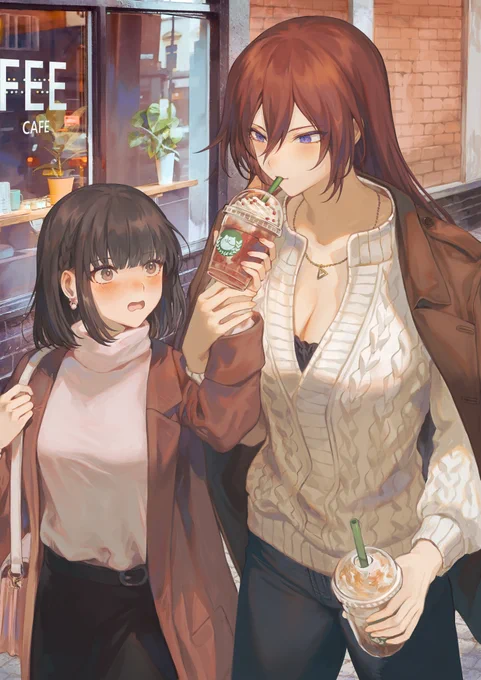 これはデートをしている葵さんです
#イケメン美人三姉妹_高身長 