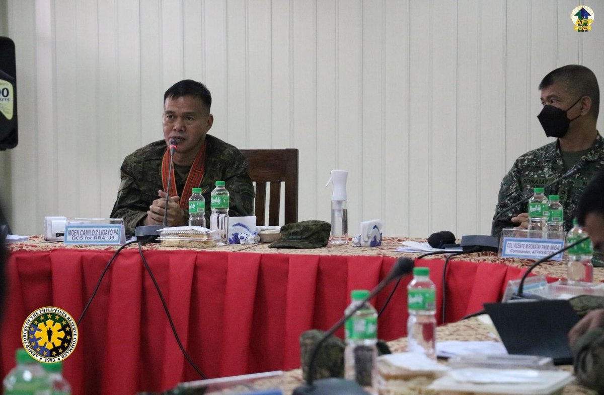 AFPRESCOfficial's tweet photo. Major General CAMILO Z LIGAYO Philippine Army, Deputy Chief of Staff for Reservists and Retiree Affairs, J9 and party visited the home of the AFP Reserve Command at its headquarters in Camp General Emilio Aguinaldo, Quezon City on 24 0900 January 2022. https://t.co/veCjnB7HKH