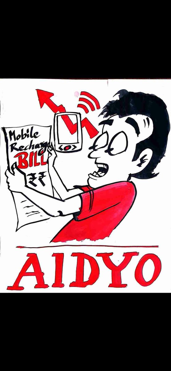 MohankumarNila's tweet photo. #SayNoToMobileTariffHike
 #SayNoToPrivatisation 
 #AIDSO_AIDYO
 @TRAI @DoT_India https://t.co/9kHwMrFSNZ