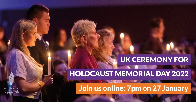 HMD_UK's tweet photo. The UK Ceremony for #HolocaustMemorialDay 2022 will begin in 15 minutes.

Watch it here: https://t.co/Qz77OgC6Nd https://t.co/pRVgbMR2hO