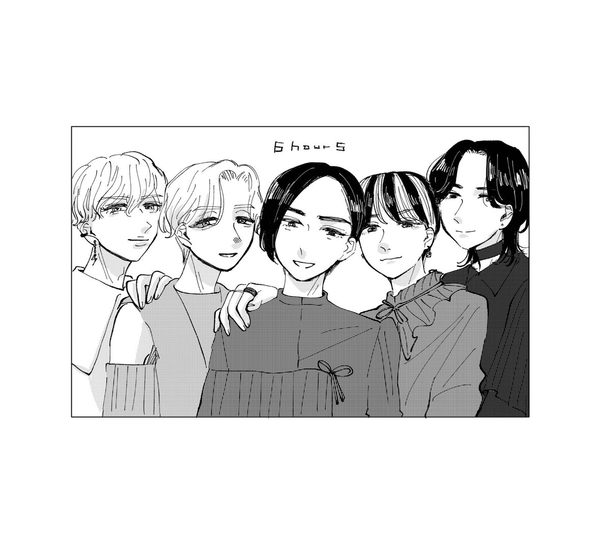 シクアワの新しいアー写描いた😭ウ😭 
