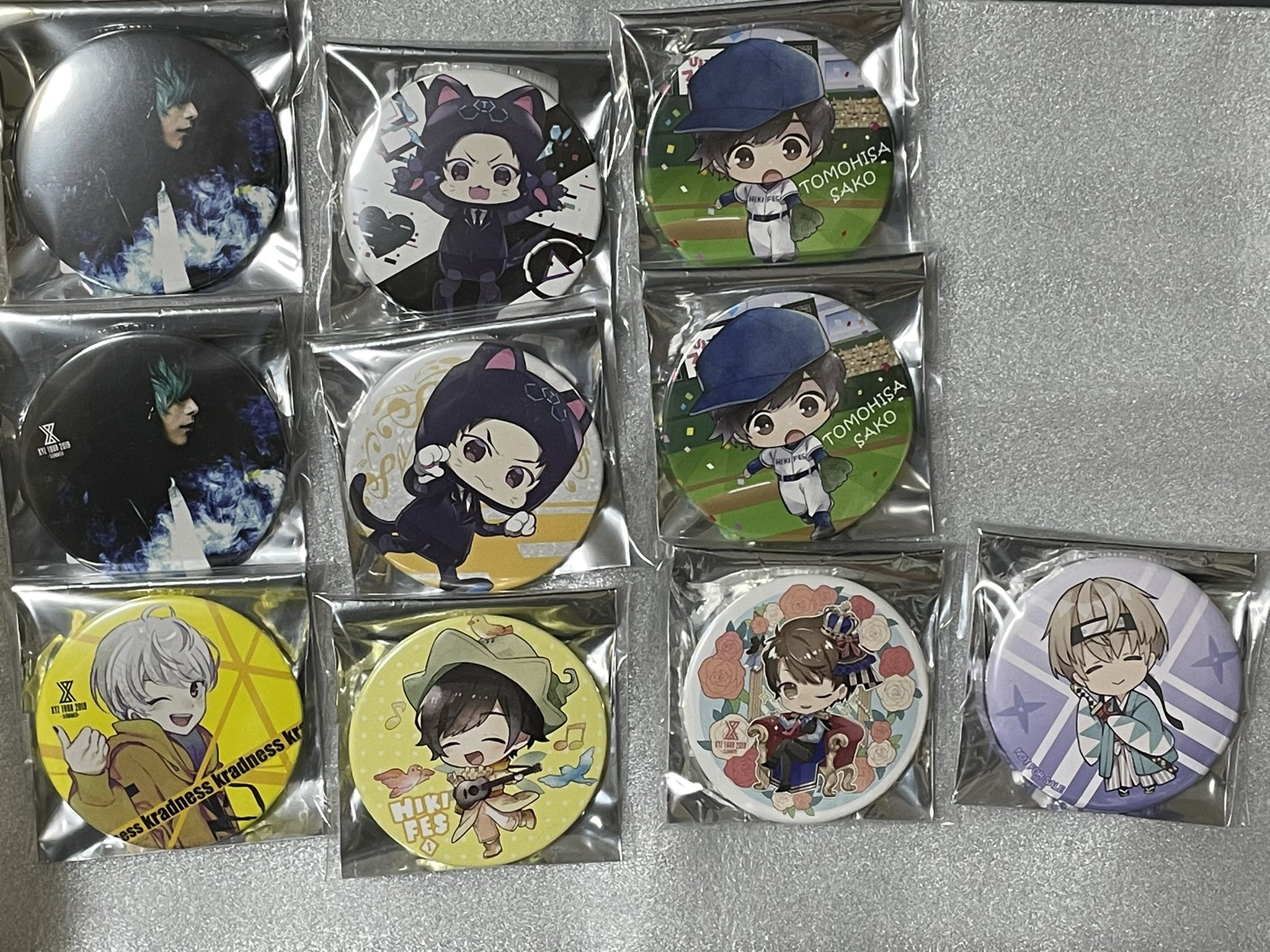 歌い手 缶バッジ 67個-