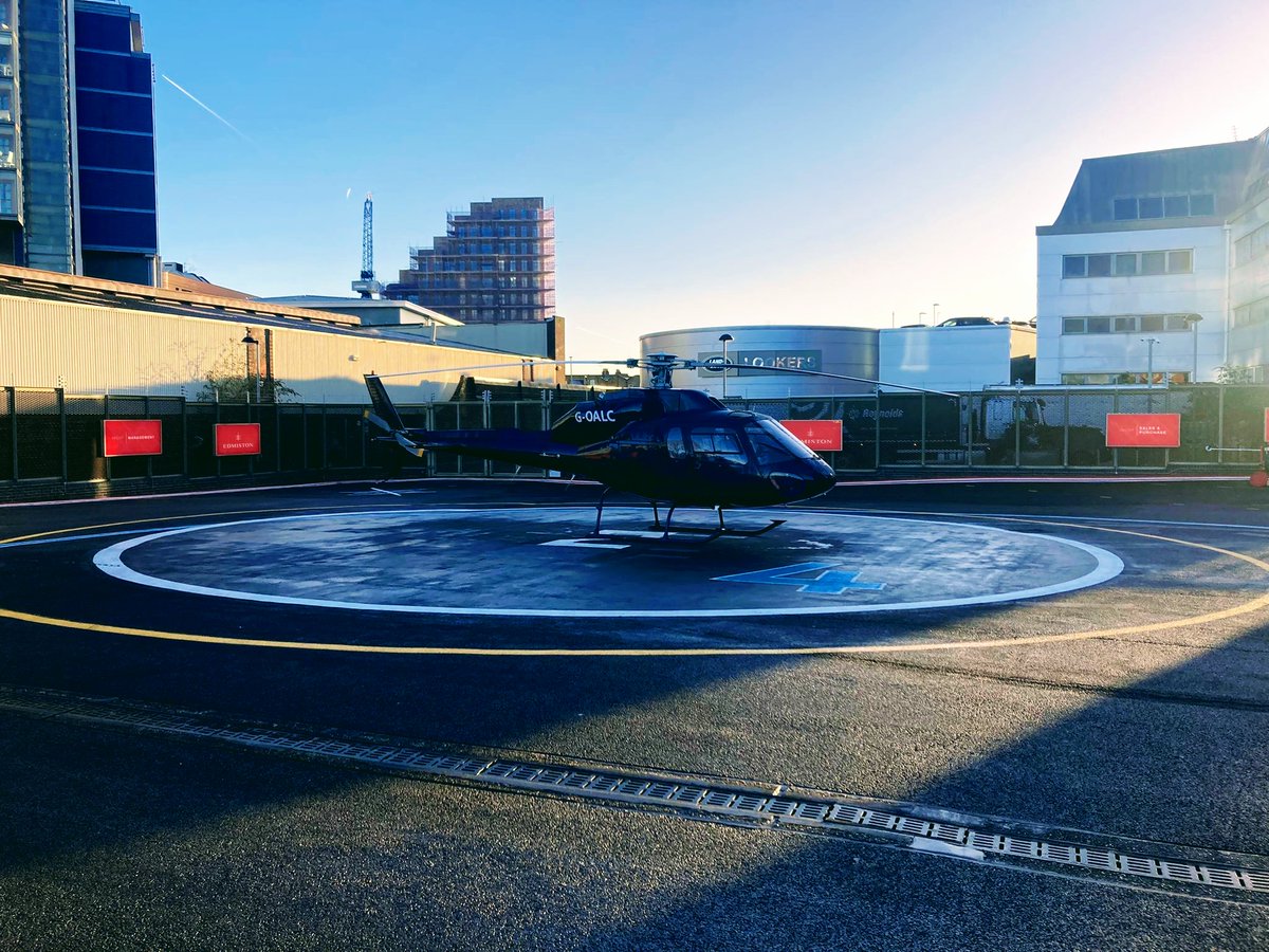 Charter_aLtd's tweet photo. As355 at Battersea heliport.

#as355 #Battersea #heliport #London #centrelondon #helicoptercharter #clearsky https://t.co/FjpexX5bw3