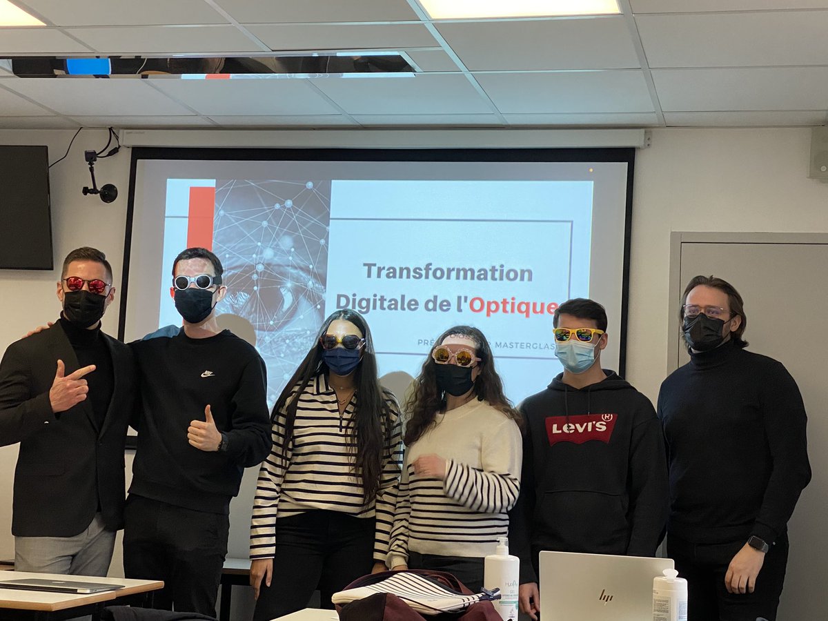 Bravo à la <a href="/MasterGlass_DMB/">Master Glass</a> sur la transfo digitale de l’#Optique ! 👏🏻👓 c’était top 🤩 

#MasterGlass #TransfoNum #MBADMB <a href="/MBADMB/">mbadmb</a> <a href="/ArnaultChatel/">Arnault Chatel</a> <a href="/VincentMontet/">Vincent MONTET</a>