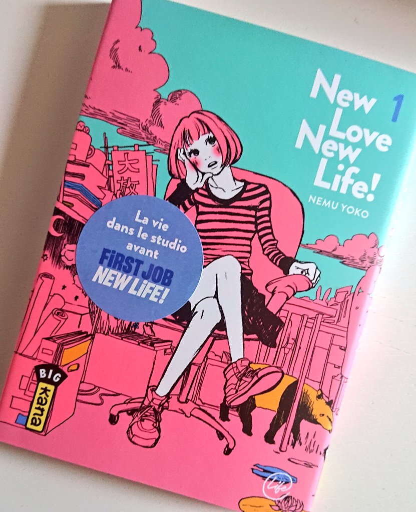 Naka_manga's tweet photo. Avant #FirstJobNewLife, il y a eu #NewLoveNewLife et c'est toujours dans la collection #Life chez @EditionsKana que ça s'passe!
@nemuyoko est bien évidemment aux commandes pour ce titres en 3 tomes! 😌 On part en lecture! https://t.co/N04UBgHsVL