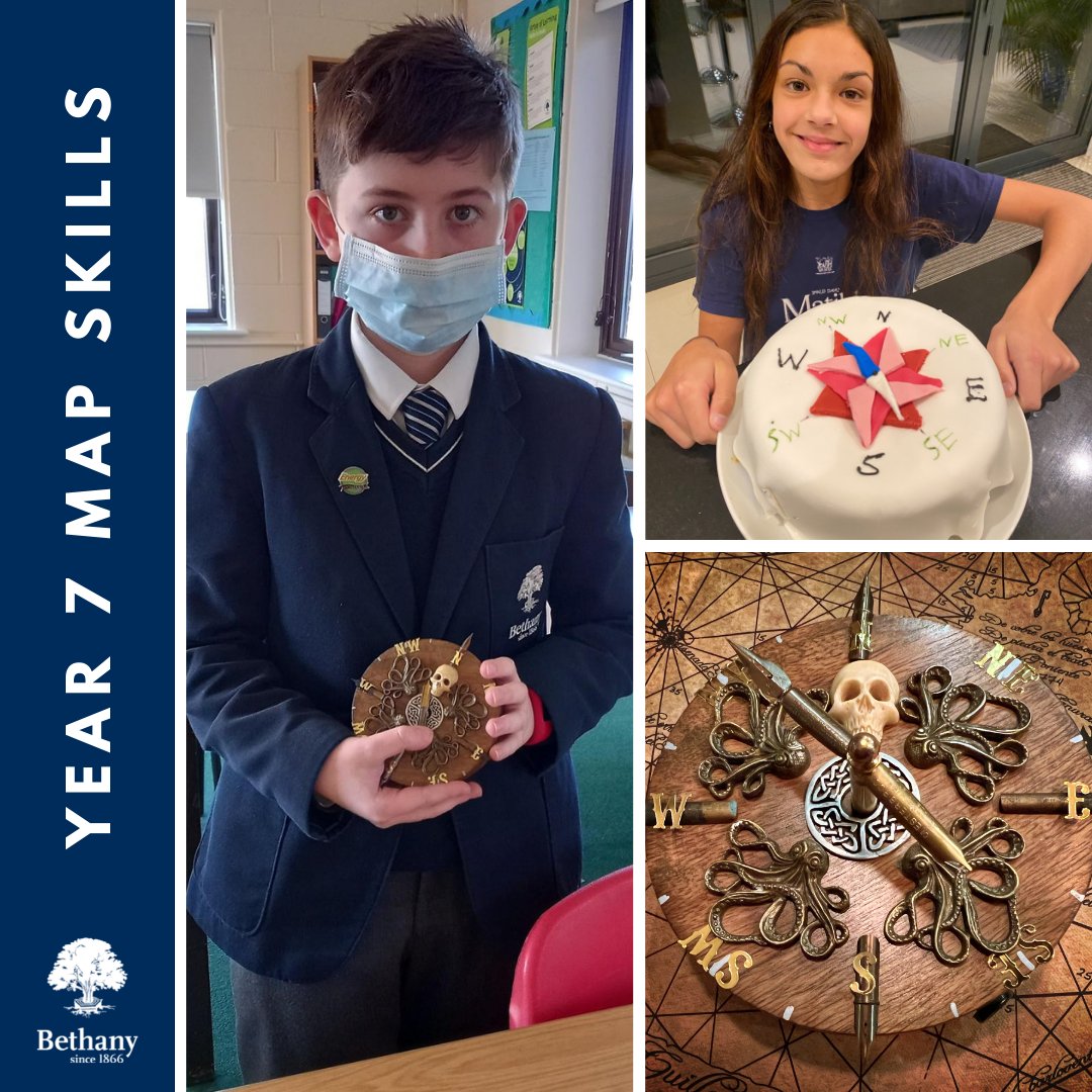 Sharing these excellent 3D model compasses by Year 7 Geography pupils Cecily and Sebastian!

Read more about Year 7 map skills development 👉 hubs.la/Q012VfLG0

#bethanyschool #privateschool #independentschool #goudhurst #kent #geography