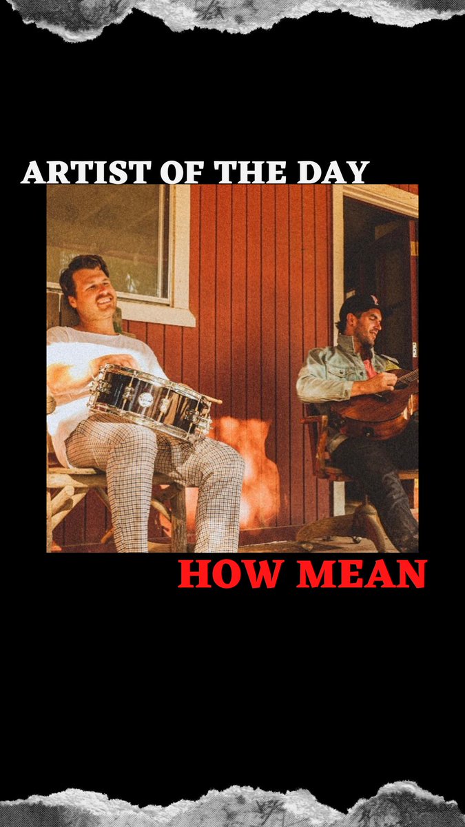 Our Artist Of The Day is indie-rock duo <a href="/how_mean_/">How Mean</a> !

Check out their showcase here: jeeni.com/showcase/howme…