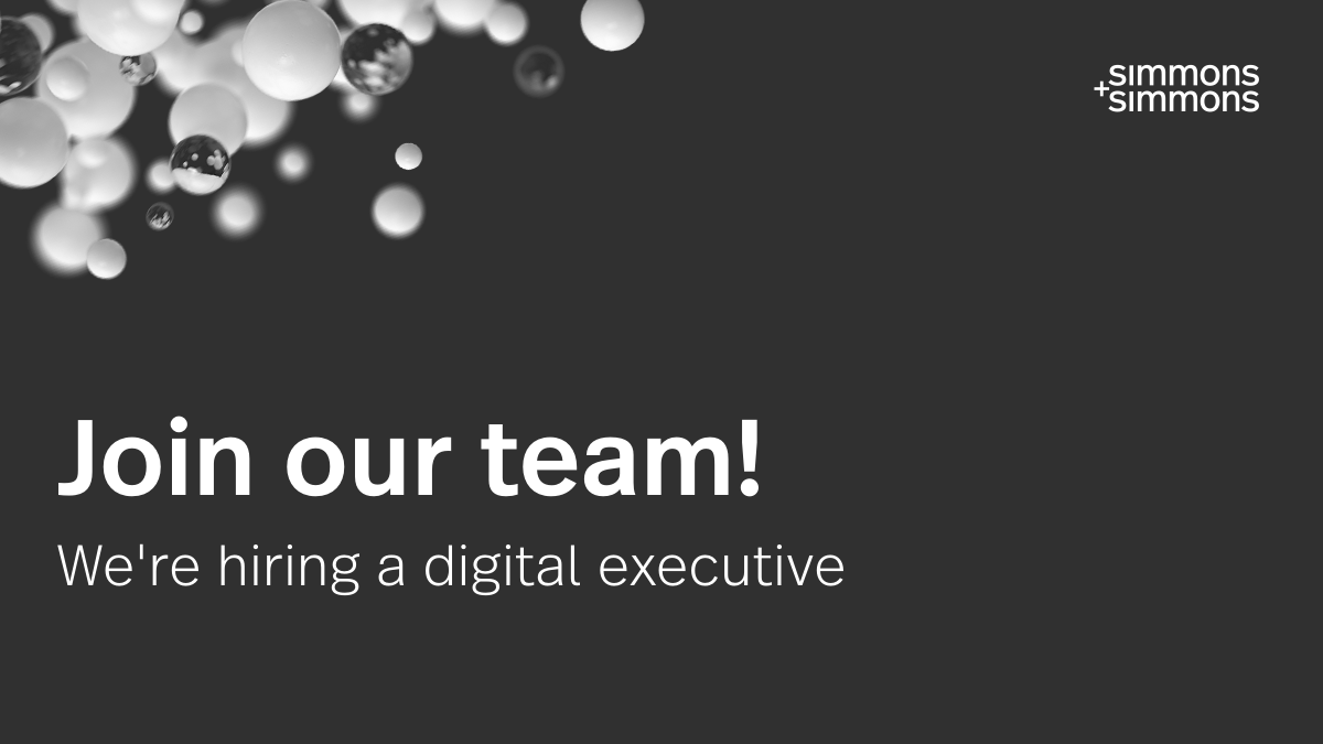SimmonsLLP's tweet photo. 📣 We're hiring! Are you a digital marketing whiz? We're on the lookout for a talented digital executive to join our M&amp;BD team in either Bristol or London. Apply now: https://t.co/WbQN4BnH3D #digitalmarketingjobs #London #Bristol https://t.co/a8RlRULmH1
