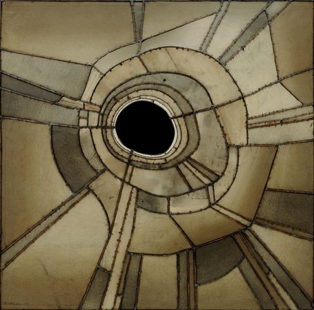 MulierumMuseum's tweet photo. Untitled, 1959 #bontecou #abstractexpressionism https://t.co/aNnoTHjmLX