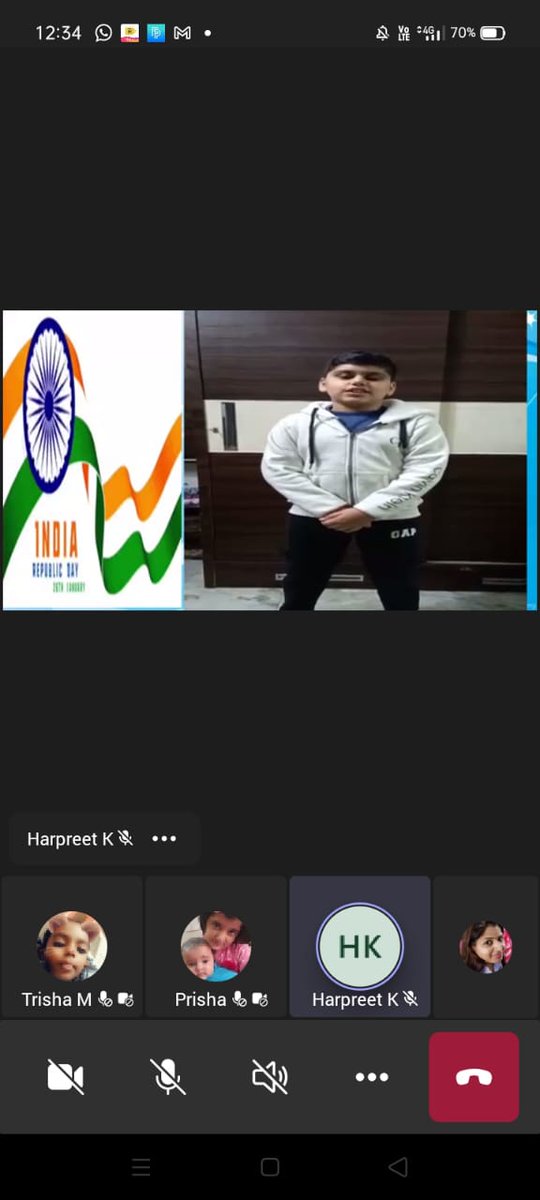 Students of Grade IV present their passion and dedication towards Frontline workers of Nation ...Proud to be Indian <a href="/BawaPooja1234/">Bawa Pooja</a> <a href="/harpreetmehta23/">Harpreet Mehta</a> <a href="/pkdhillon08/">ParamjeetKaurDhillon</a> <a href="/KajalSh97224712/">Kajal Sharma</a>