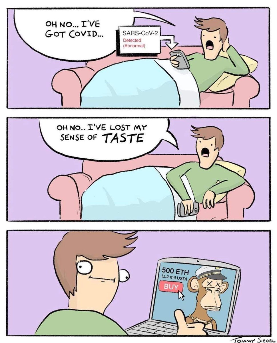 BeginBull's tweet image. Well, the story of my life 🤷🏼 #COVID19 #NFT #NFTs #Crypto
