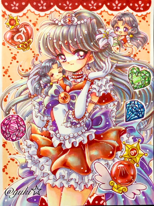 プリンセスセーラーマーズ❤️
withフォボスディモス🦅 