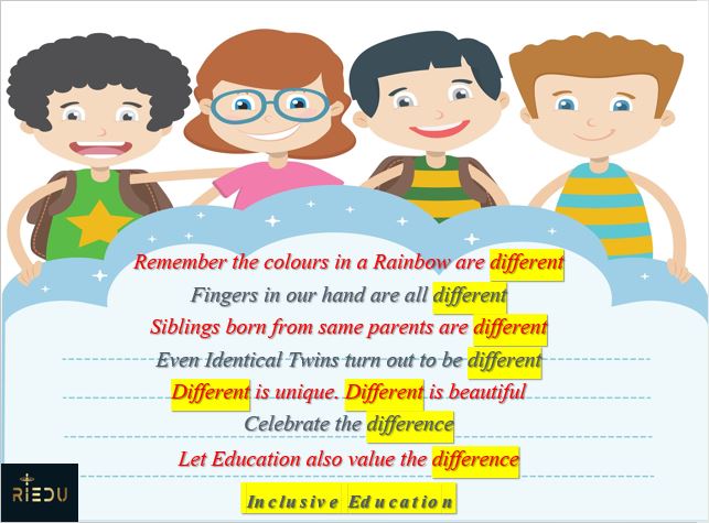 RIEDU_'s tweet photo. One for All, All for One
Inclusive Education
#RIEDU https://t.co/tKDhDLisAZ
