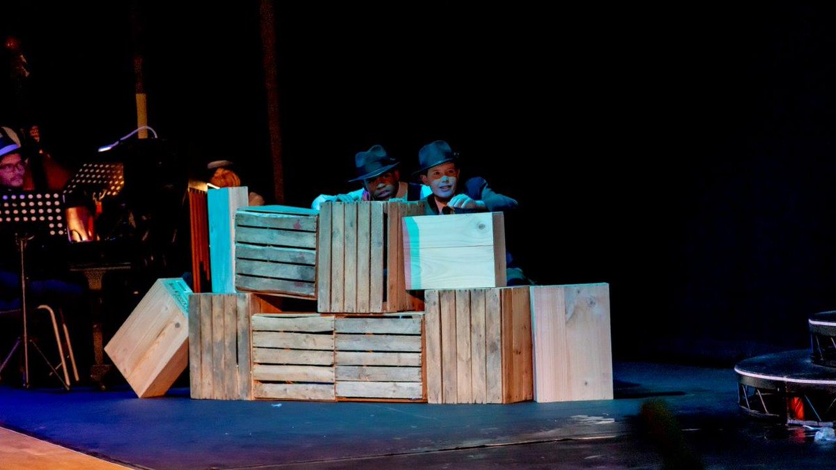 HammersmithAcad's tweet photo. Thank you to the live band and the set designers who created such a musical and colourful atmosphere! The closing number was 🎵You Give a Little Love🎶and they all certainly did that!  #stage #acting #singing #musicaltheatre 2/2 https://t.co/k5HYRep6Jm