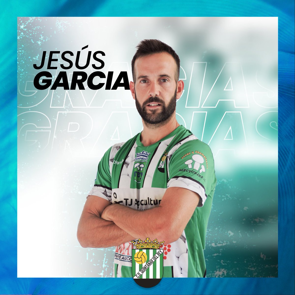cdquintanardrey's tweet photo. 😀JESÚS GARCÍA ⚽️

Nos alegra poder anunciar que tras superar su lesión, Jesús ha sido inscrito y podrá jugar a partir de ahora con el CD Quintanar del Rey.

EL MEJOR REGALO QUE NOS PODRÍA TRAER EL MERCADO DE INVIERNO 
@cuquerella8

¡BIENVENIDO!💪💚 https://t.co/ORZbp3iInZ