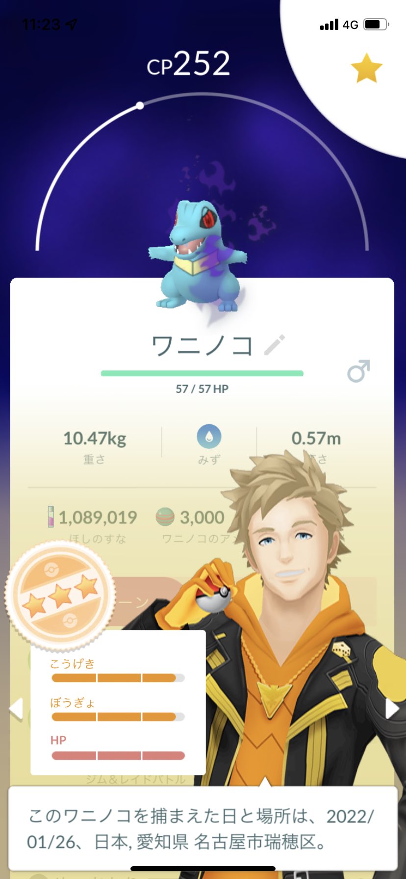 ポラリス ポケモンgo ロケット団したっぱと戦ってシャドウワニノコget リトレーンして個体値100に アリゲイツ オーダイルに進化させました ポケモンgo ロケット団 ワニノコ アリゲイツ オーダイル 個体値100 T Co Z43dnt8mh3 Twitter