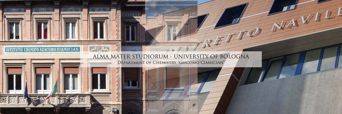 Ciamician_unibo's tweet photo. Our Department is now on twitter for news on our research and events follow @Ciamician_unibo @Unibo https://t.co/V5PZnwy8E4