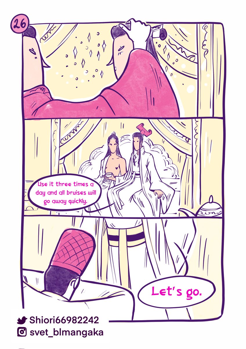 Shiori66982242's tweet photo. P 26-27 #Yexie #comicstry #colorpages #gaycomics #bl #comics #WordOfHonor #woh #fanart https://t.co/AxVx576ksh