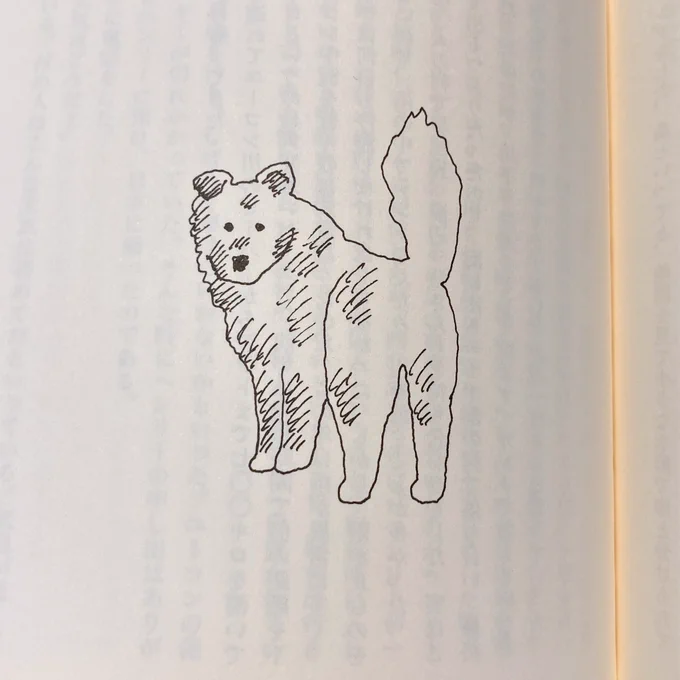 【和田誠の装丁】
世界を旅したカヌー犬・ガクの生涯を綴った『ともに彷徨いてあり』の装丁。
愛猫家ということもあり、猫を描くことの多かった和田さんですが、ガクをはじめ犬も描いていました。 