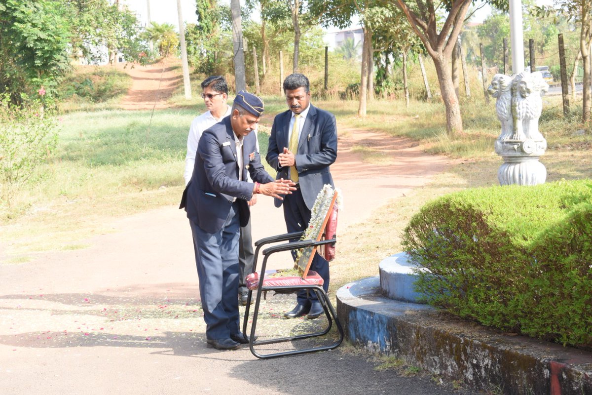 FMangaluru's tweet photo. Fishcol', M'luru celebrated 73rd Republic Day (26.01.2022). During the occasion, CPO Mr. Vikram Datta, Indian Navy was the Chief Guest. The Dean Dr. Shivakumar M. presided over the function. Dept. of Phy. Edn. organised the event. https://t.co/p6C8ajTLBI