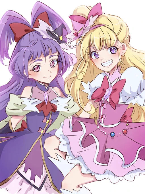 特別に強い絆で結ばれたペアって良い👭
 #女の子二人のイラストを貼る見た人もやる 