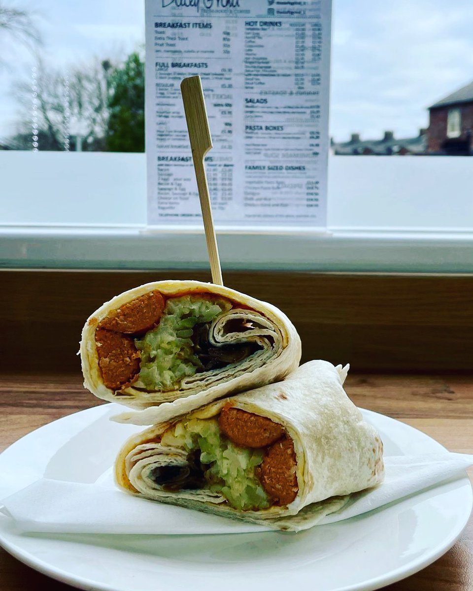 Vegetarian Breakfast Wraps available daily 😍#veggiebreakfast  #sthelensbreakfast #breakfastwrap