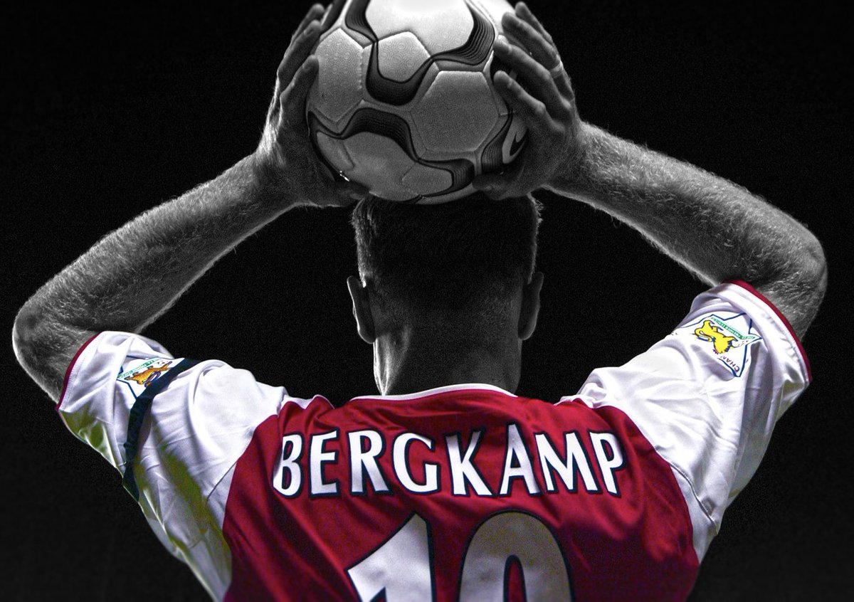 ArsenalN7's tweet photo. 🇳🇱 Dennis Bergkamp: When you start supporting a football club, you don't support it because of the trophies, or a player, or history, you support it because you found yourself somewhere there; found a place where you belong ⚪️🔴 https://t.co/gkL6Tq60TV