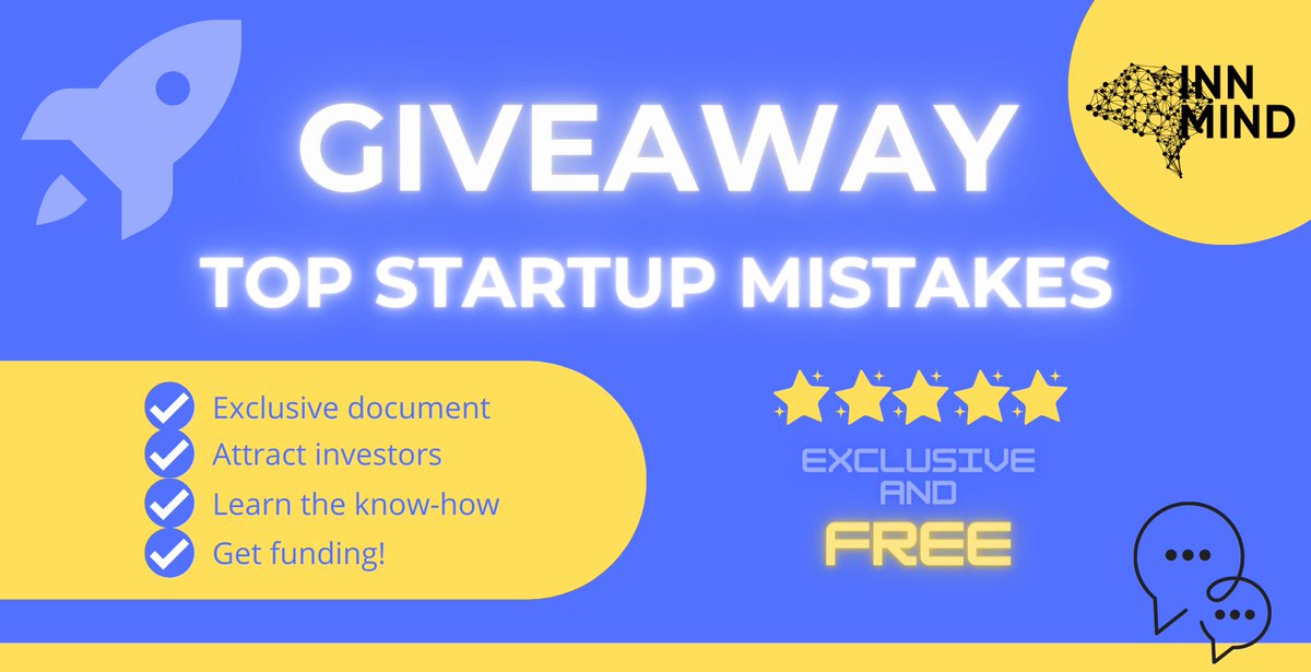 InnMindcom's tweet photo. ✅#Founder, do you want to know the 8 most critical mistakes #startups make in #PitchDecks? We identified the most common mistakes &amp; created a document to make sure you avoid them👉To get your hands on this #free document, just TAG ONE PERSON / BUSINESS &amp; we will DM you a link! https://t.co/syieNTj2xY
