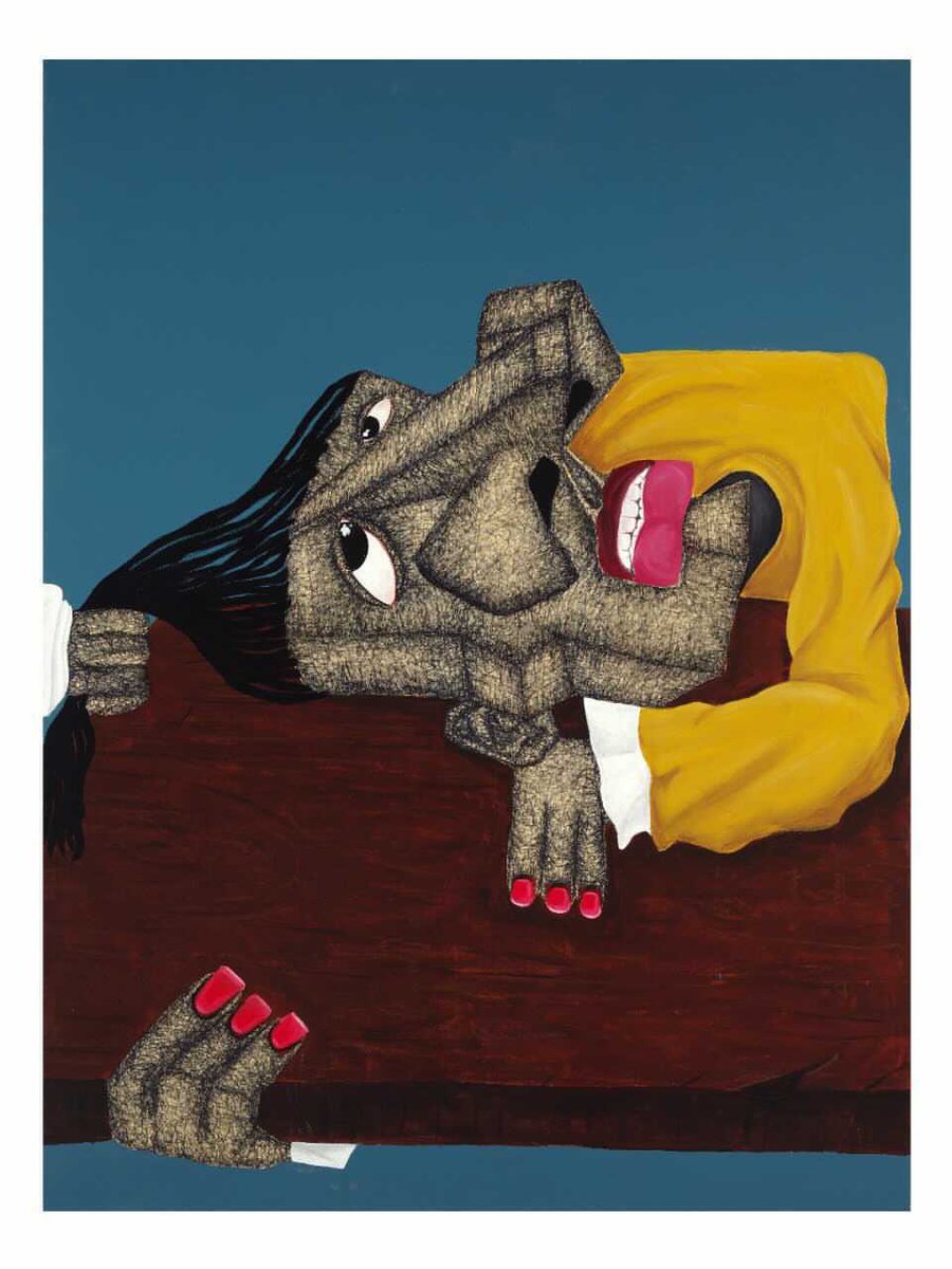ayanfee__'s tweet photo. Created paintings taller than me. Thought I’d share these with you. 
Sweet sweet NFT drop in a bit, counting days. https://t.co/CiZxfDqxLl