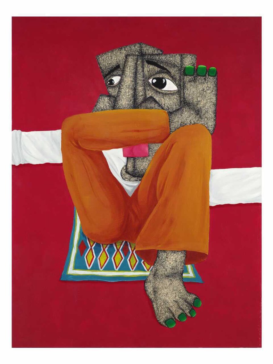 ayanfee__'s tweet photo. Created paintings taller than me. Thought I’d share these with you. 
Sweet sweet NFT drop in a bit, counting days. https://t.co/CiZxfDqxLl