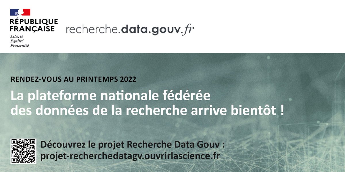 Comité pour la science ouverte (@ouvrirlascience) on Twitter photo A lire dans les actualités <a href="/ouvrirlascience/">Comité pour la science ouverte</a> ▶️▶️ le lancement du site d'information de <a href="/recherchedatagv/">Recherche Data Gouv</a> pour tout savoir sur la plateforme nationale fédérée des données de la recherche #RechercheDataGouv et ses services.
#OpenData #scienceouverte
ouvrirlascience.fr/decouvrez-le-p… A lire dans les actualités <a href="/ouvrirlascience/">Comité pour la science ouverte</a> ▶️▶️ le lancement du site d'information de <a href="/recherchedatagv/">Recherche Data Gouv</a> pour tout savoir sur la plateforme nationale fédérée des données de la recherche #RechercheDataGouv et ses services.
#OpenData #scienceouverte
ouvrirlascience.fr/decouvrez-le-p…