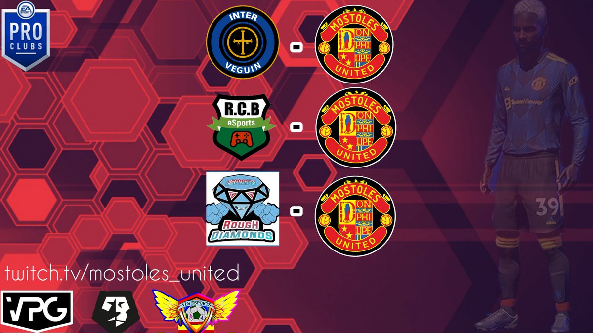 🔴 PARTIDOS DE HOY 🔴

🏆 J2️⃣3️⃣ de <a href="/VPG_Spain/">Virtual Pro Gaming España</a>
🆚️ <a href="/e_veguin/">Inter de Veguin</a>
⏰ 23.00h

🏆 J1️⃣5️⃣ de <a href="/VFOspain_ps/">VFOspain PS</a>
🆚️ <a href="/rbnv_esports/">Racing Bonavista eSports</a>
⏰ 23.20h

🏆 J2️⃣4️⃣ de @VLSeSports 
🆚️ <a href="/RoughDiamonds5/">RoughDiamonds</a>
⏰ 23.40h