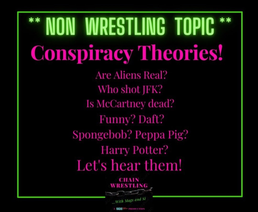 CHAIN_WRESTLING's tweet image. 💥 NEW PODCAST OUT NOW! 💥

@PodfatherMags &amp;amp; @SJPWORDS give you another #CHAINWRESTLINGLIVE pod!

⚡ Flair v Steamboat
⚡ Conspiracy Theories 
⚡ Hall of Lame!
....and more!

🔥 Spotify
open.spotify.com/episode/4TLxNb…

🔥 Google
podcasts.google.com/feed/aHR0cHM6L…

🔥 Apple
podcasts.apple.com/gb/podcast/cw-…