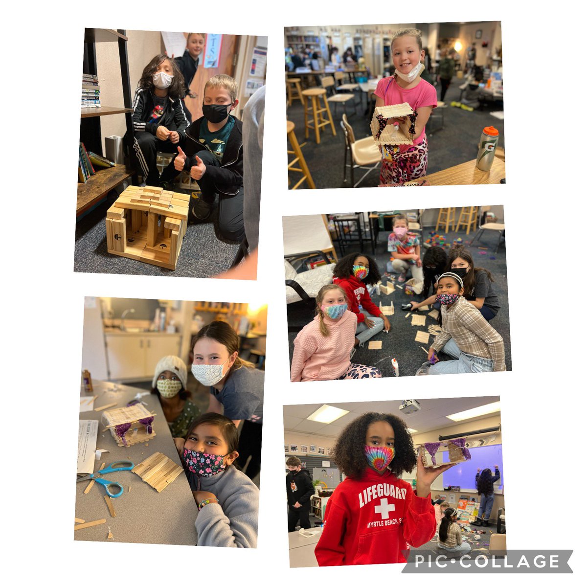 Hampton4thgrade's tweet photo. We are excited to create an outdoor learning environment for HPE. HSE high schoolers designed options for a stage, and we became the client! We chose a design and asked for revisions. We even designed our own prototypes! @HPEPatriots @HSESchools https://t.co/MH5bvWn1QX