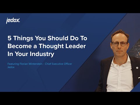 Jedox's tweet photo. What’s the secret to thought leadership? Jedox CEO, Florian Winterstein, reveals his top 5 tips: https://t.co/4Ig1RjX3zV #thoughtleadership #leadership #tech #innovation https://t.co/xslyEbLnjz