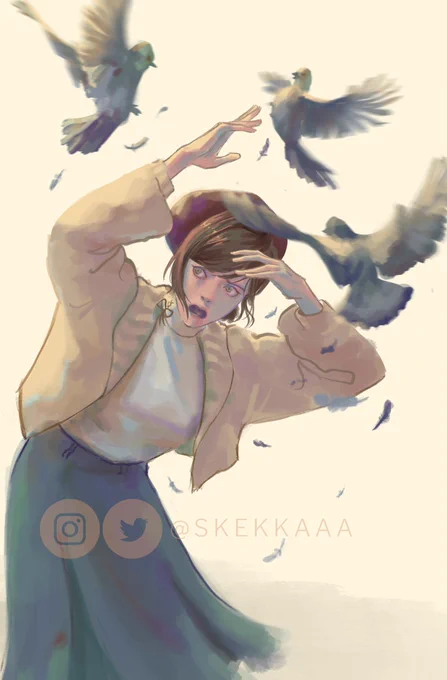 While in skadi…

#TearsOfThemis #未定事件簿 #미해결사건부 #TearsOfThemisfanart rosa 