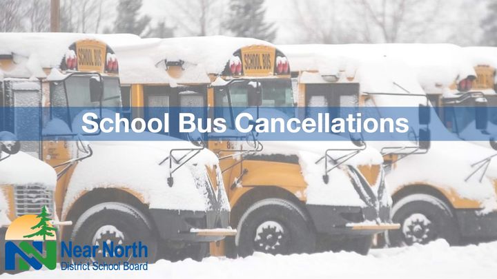 January 26th - Due to extreme cold temperatures across our region all school buses are cancelled today. Please visit npssts.ca for full details.
