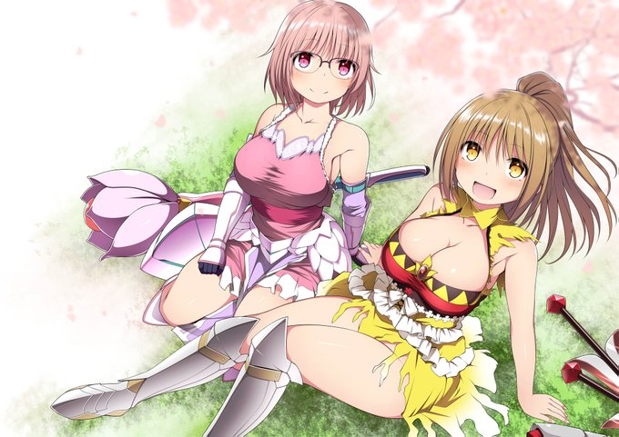 7周年おめでとうございます～! 運営様に団長の皆様これからもよろしくおねがいします! #花騎士7周年 #フラワーナイトガールイラスト 