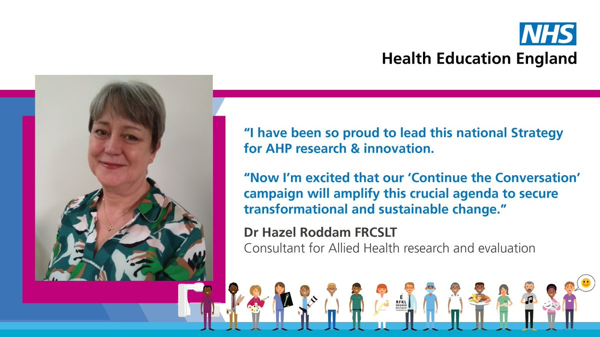 Thank you to all those who attended the breakfast webinar this morning! The Allied Health Professions’ Research and Innovation Strategy for England can be accessed here ➡️ orlo.uk/a1t0q #AHPResearch @HazelRoddam1 @BeverleyHarden @SuzanneRastrick