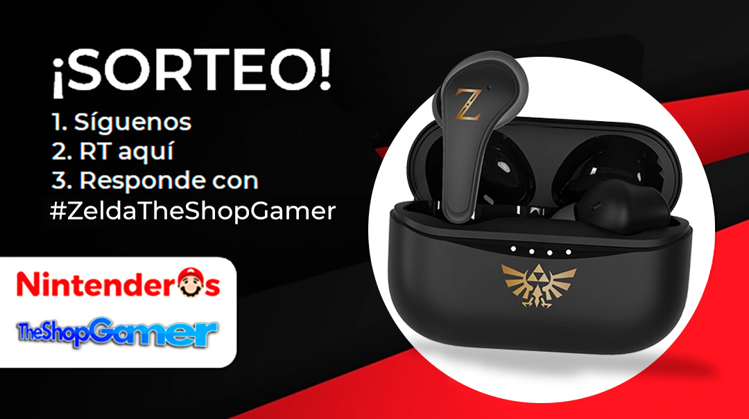 Nintenderos's tweet image. ¡Sorteo de unos EarPods oficiales de The Legend of Zelda!

1️⃣ Sigue a @TheShopGamer y a @Nintenderos
2️⃣ RT aquí
3️⃣ Comenta usando el hashtag #ZeldaTheShopGamer

¡Suerte! - nintenderos.com/2022/01/sorteo…