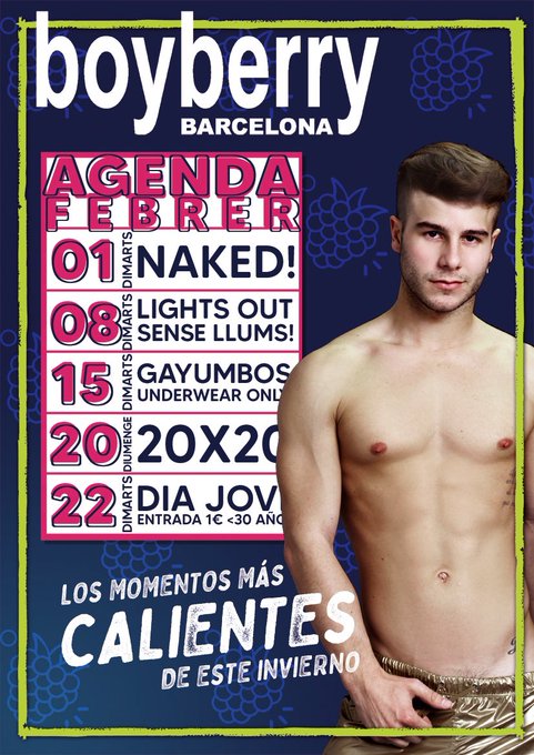 Empieza febrero y vuelven los días temáticos a boyberry!
Haz correr la voz, que luego nos dicen que no