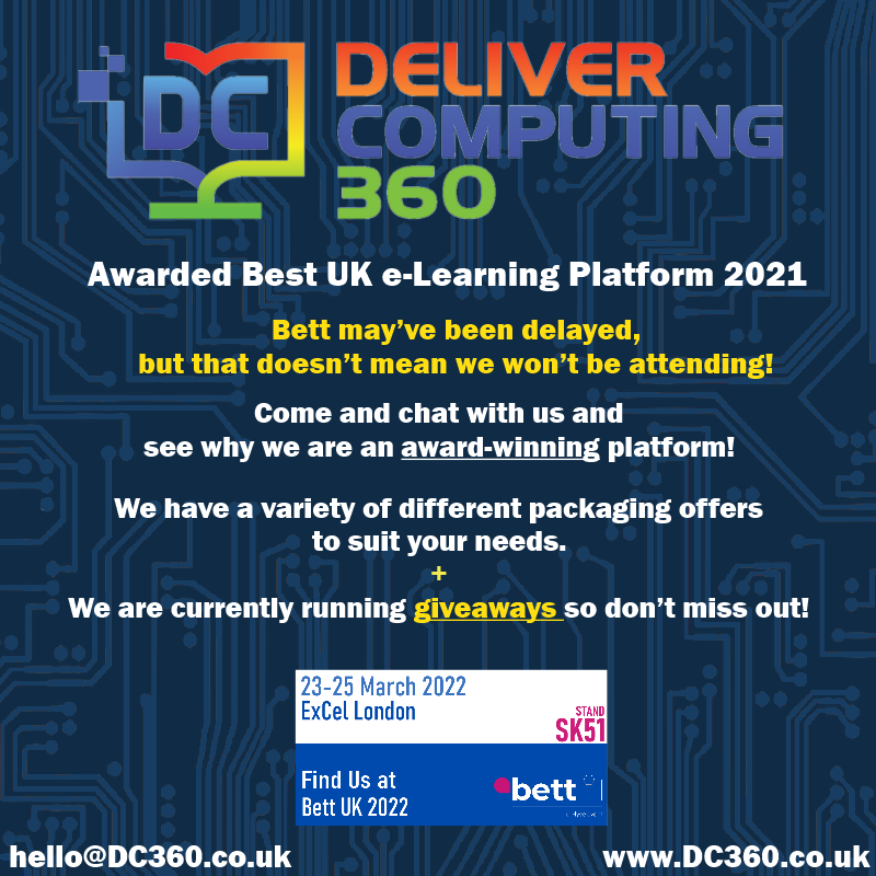 Team_DC360's tweet photo. #caschat #edtechuk #compeduk #elearning #teaching https://t.co/e307jZquEc
