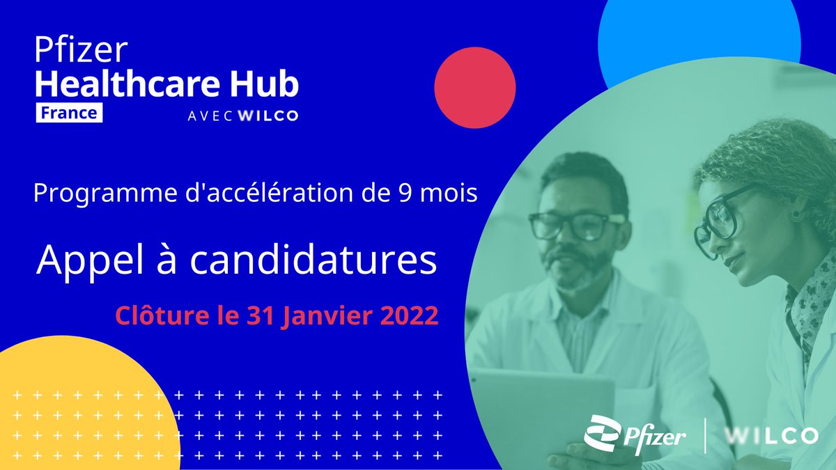 #Startups #santé ! Le #PfizerHealthcareHub vous offre un accompagnement humain d’excellence. Bénéficiez du soutien d’un référent <a href="/Pfizer_France/">Pfizer France</a>, d’un #entrepreneur #mentor #HealthTech et d’un #Startup #Manager de <a href="/wilco_startup/">WILCO</a> 🙋‍♂️ C'est par ici 👉 bit.ly/3dDblCy
