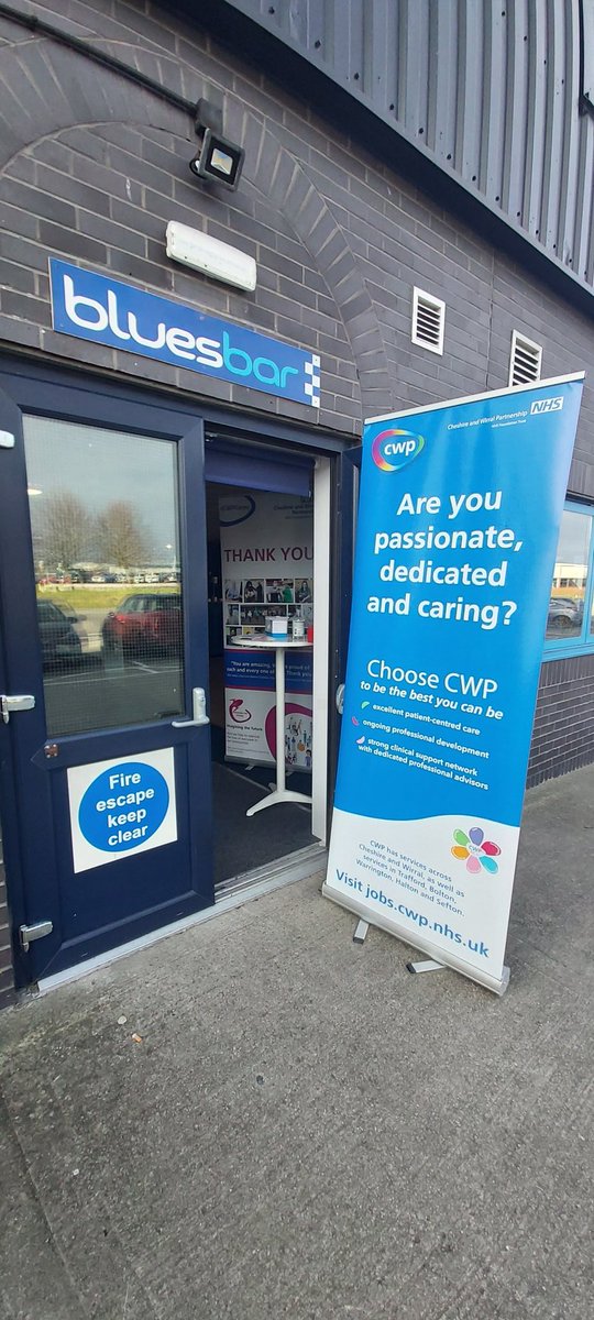 Today's #recruitment event for #nurses and #socialworkers is in full swing <a href="/ChesterFC/">Chester FC</a>! If you're interested in a career at <a href="/cwpnhs/">Cheshire and Wirral Partnership NHS FT</a> come along and meet our fabulous teams! #NHS #NHSJobs #mentalhealthcareers #socialcare