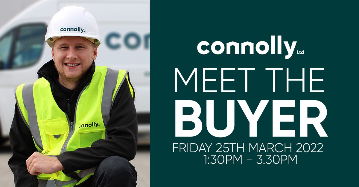 Join our Meet The Buyer Event on 25th March 2022 at 1.30pm-3.30pm 🧡

Our free Meet the Buyer event provides a unique opportunity to meet with our buyers and decision makers from across our business.

click on the link and get signed up.

bit.ly/3u5sBtp