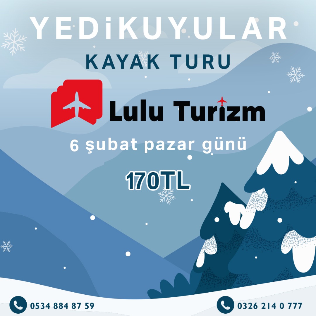 Turumuza katılım bekliyoruz