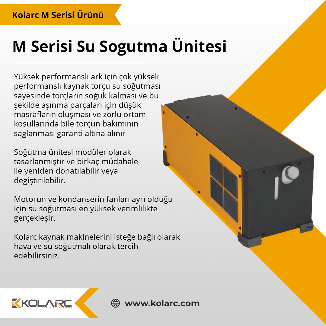 M Serisi Su Soğutma Ünitesi

__________
İletişim Bilgileri;
Telefon: 0 (264) 502 24 20
Web sitemiz: kolarc.com
--------------
#kaynak #welder #welderfabricator #weldernation #Weld #welding #cobots #welders #tigwelding #robot #Turkiye